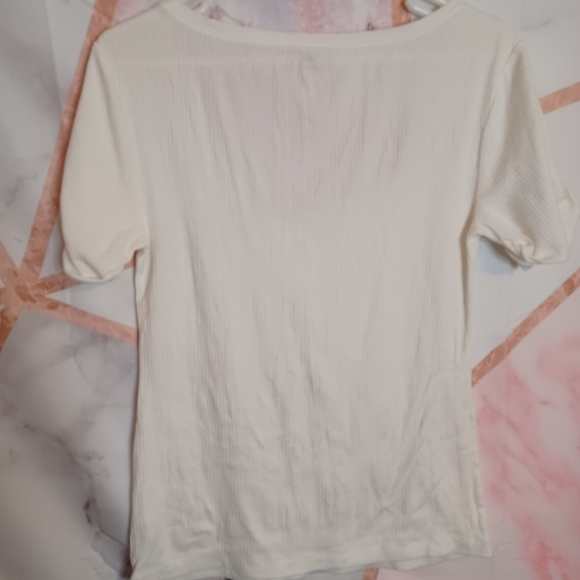 White Shirt Size Small - Picture 2 of 3